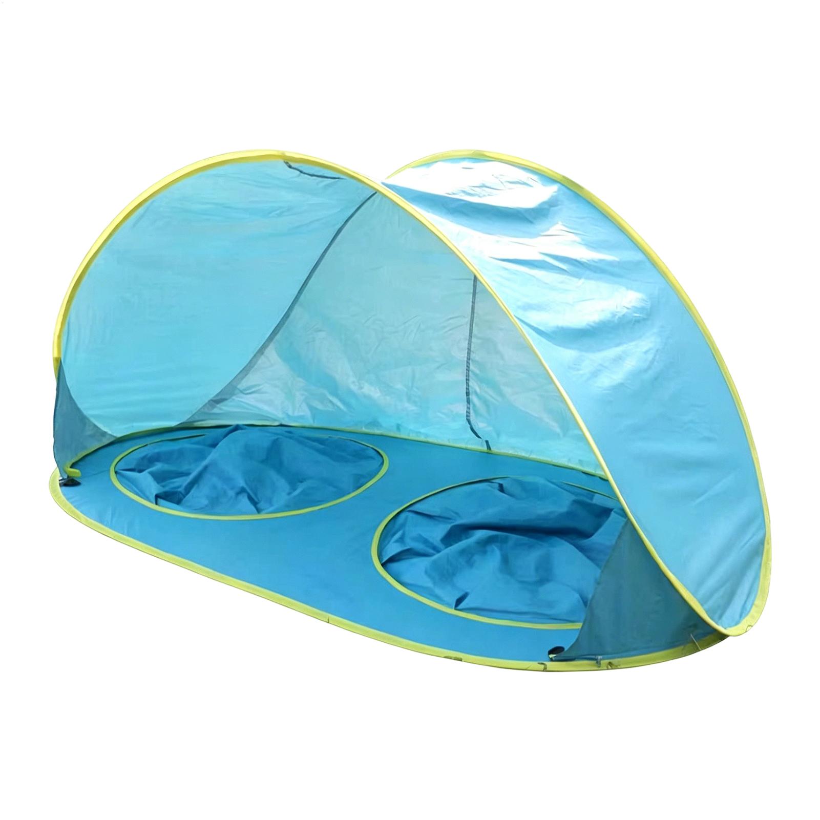 Outdoor Camping Bug Zapper - เต็นท์ชายหาดสำหรับเด็กพร้อมสระน้ำ ป้องกันรังสียูวี เต็นท์ชายหาดแบบป๊อปอัพสำหรับเด็ก บังแดดสำหรับกิจกรรมกลางแจ้ง ตั้งแคมป์ ว่ายน้ำในฤดูร้อน