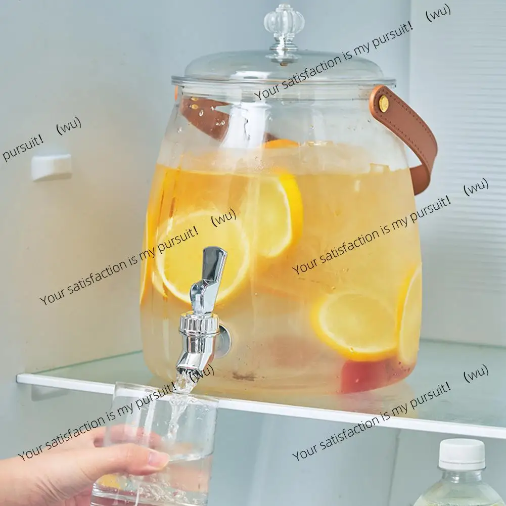 Outdoor Camping Water Jug - เหยือกน้ำเย็นพร้อมก๊อกและตัวกรอง กระติกน้ำผลไม้ ตู้จ่ายเครื่องดื่มเย็น เหมาะสำหรับการตั้งแคมป์ ปิกนิกกลางแจ้ง งานแต่งงาน
