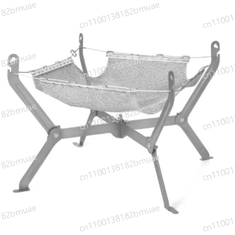 Outdoor Camping Fire - เตาบาร์บีคิวพับได้แบบพกพาสำหรับตั้งแคมป์กลางแจ้ง ใช้สำหรับปิ้งย่าง ทำอาหาร ปิกนิก และก่อไฟ