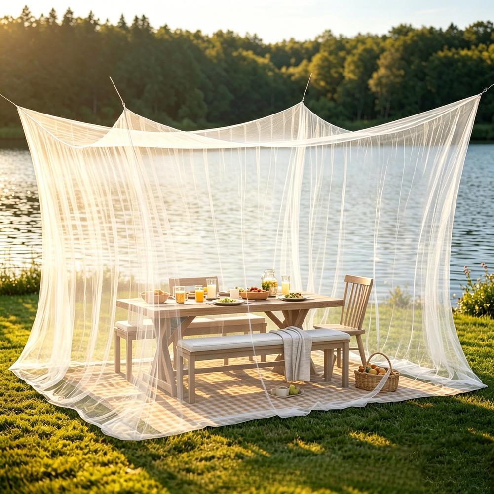 มุ้งกันยุงกลางแจ้งขนาดใหญ่ ระบ - Outdoor Camping Bug Zapper บทวิจารณ์และราคา
