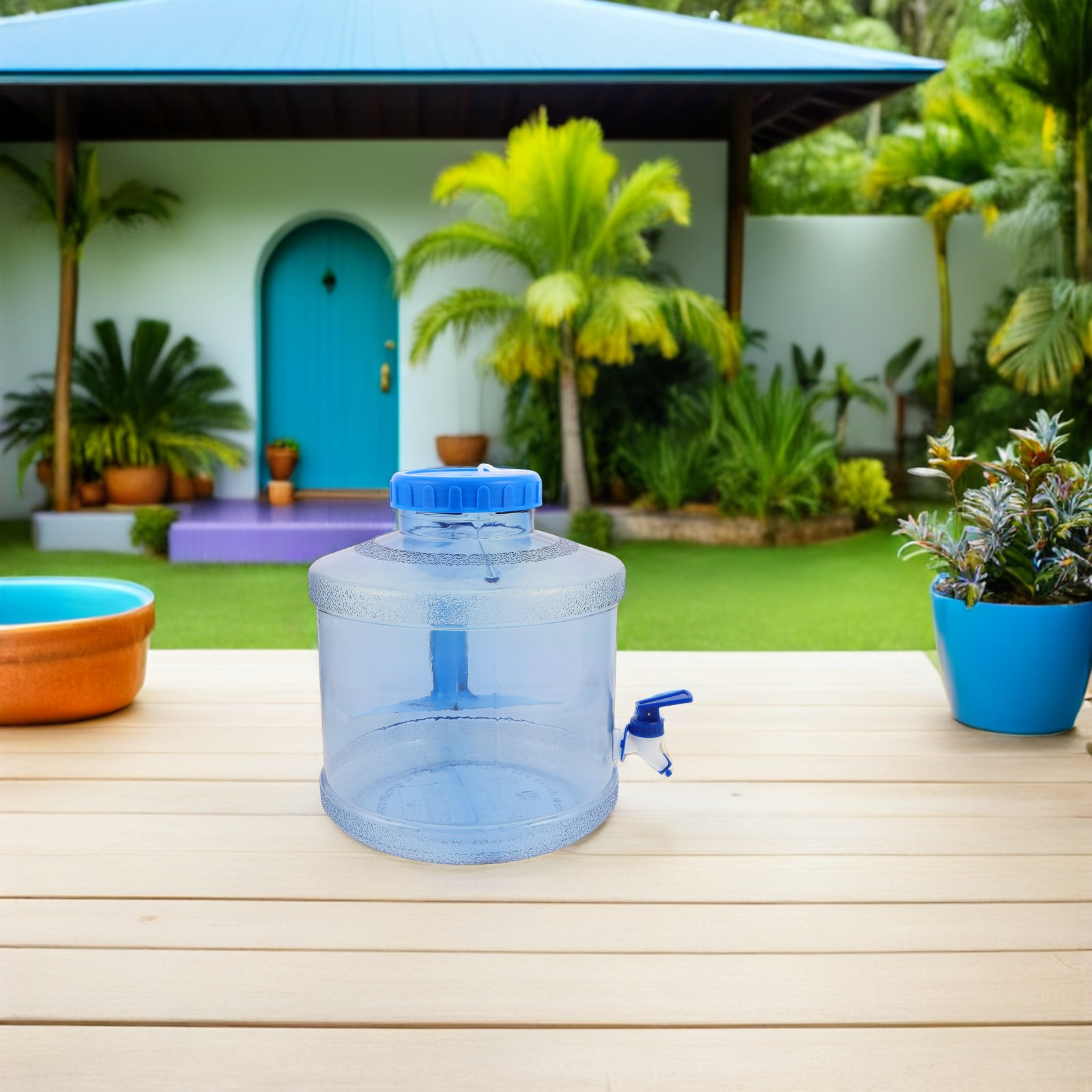 ชุดภาชนะบรรจุน้ำแบบพกพาขนาด 7. - Outdoor Camping Water Jug บทวิจารณ์และราคา