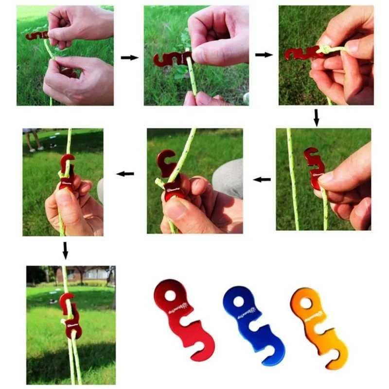 เชือกเต็นท์กันลมแบบสะท้อนแสงสำ - Outdoor Camping Guy บทวิจารณ์และราคา