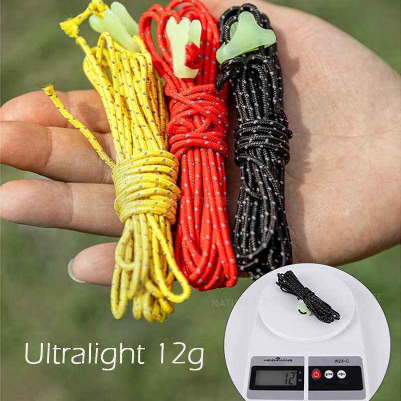 HIKEMAN ชุดเชือกยึดเต็นท์ Dyne - Outdoor Camping Guy บทวิจารณ์และราคา