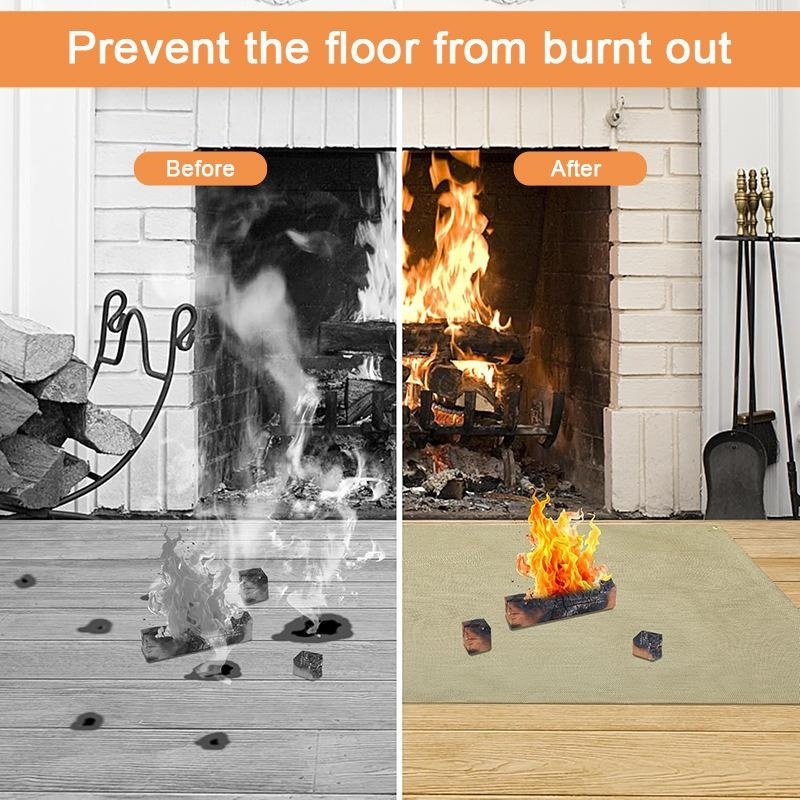 แผ่นรองกันไฟสำหรับตั้งแคมป์ ผ้ - Outdoor Camping Fire บทวิจารณ์และราคา