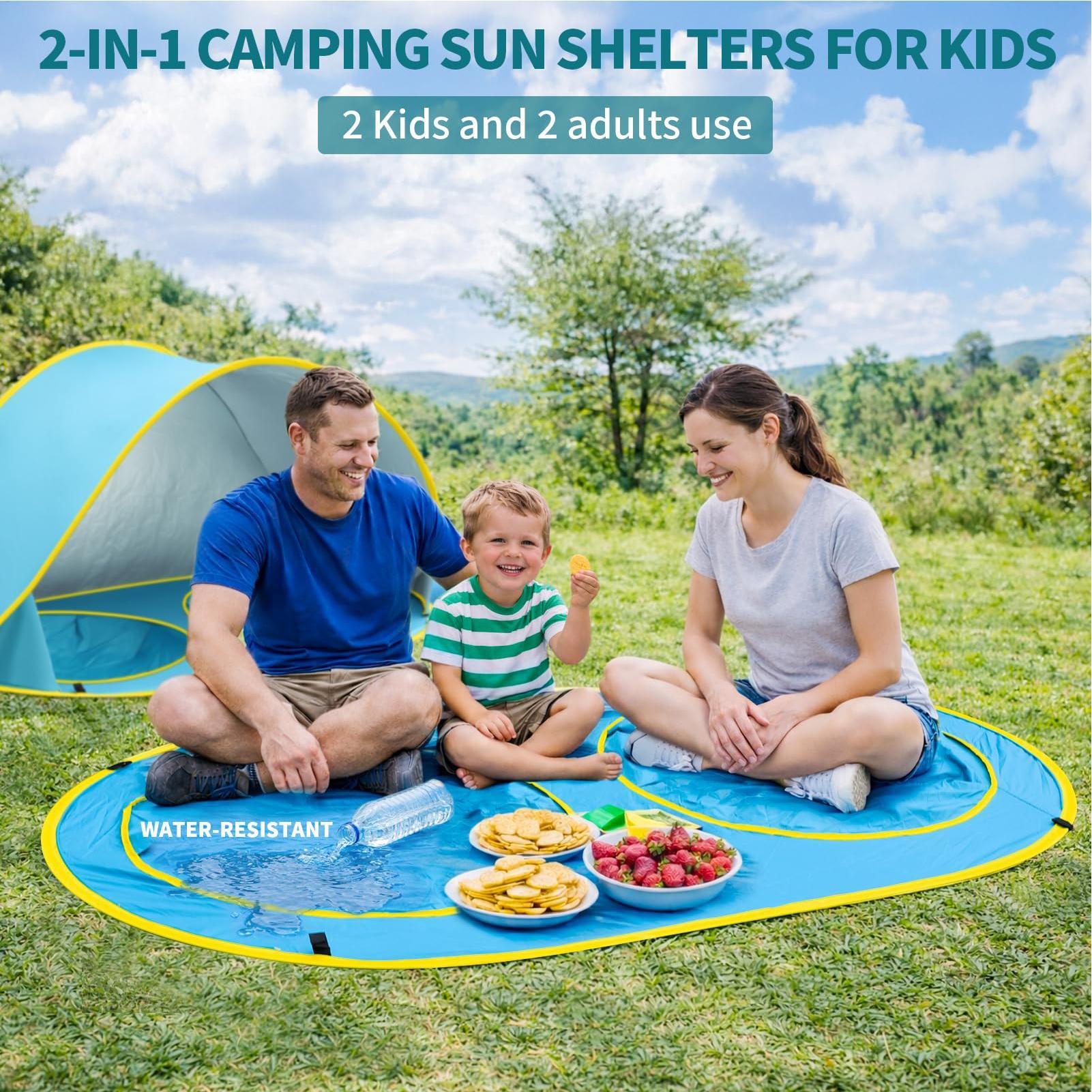 เต็นท์ชายหาดสำหรับเด็กพร้อมสระ - Outdoor Camping Bug Zapper บทวิจารณ์และราคา