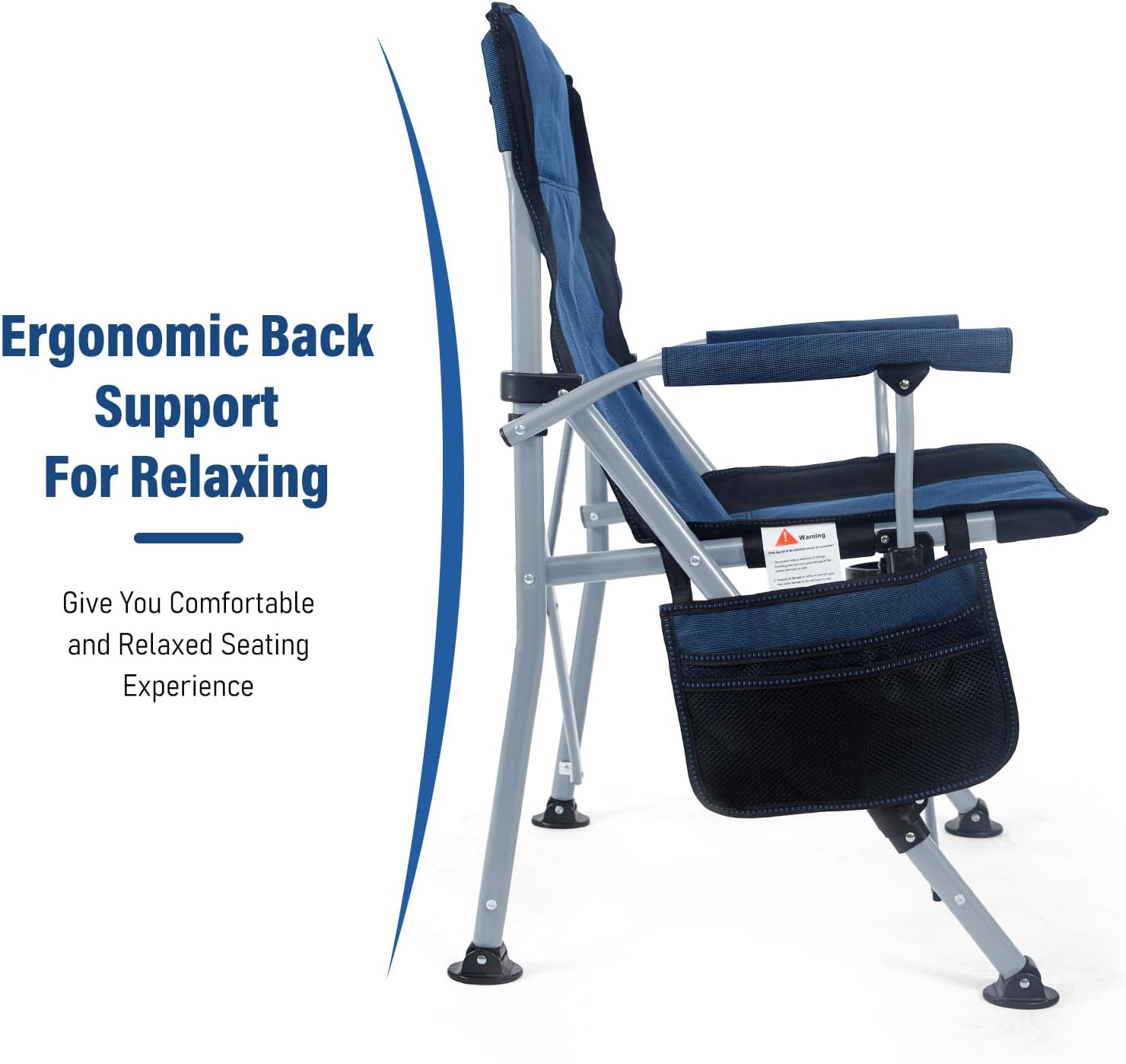 เก้าอี้พับสำหรับตั้งแคมป์ พกพา - Outdoor Camping Chairs Folding บทวิจารณ์และราคา