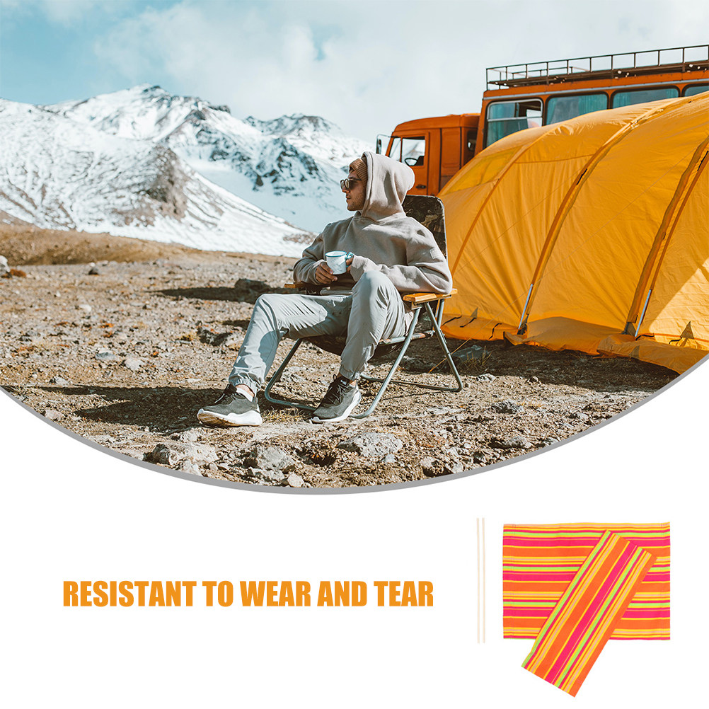 ชุดผ้าคลุมเก้าอี้ผ้าใบแบบพับได - Outdoor Camping Chairs Folding บทวิจารณ์และราคา