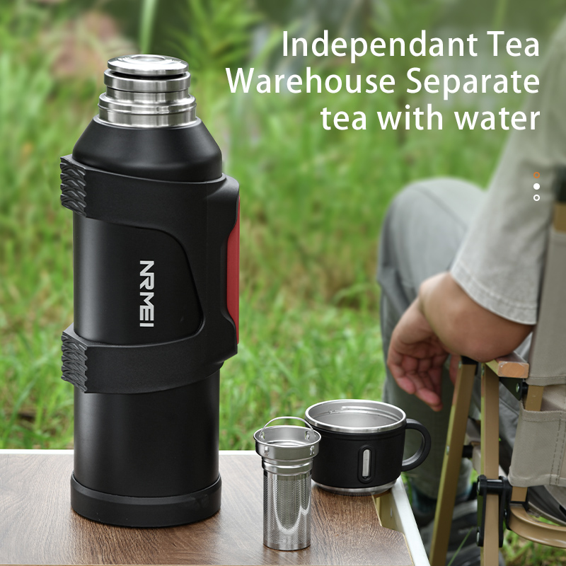 เหยือกเก็บความร้อนสแตนเลสพร้อม - Outdoor Camping Water Jug บทวิจารณ์และราคา