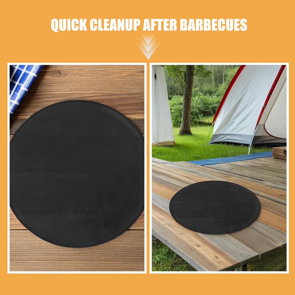 แผ่นรองปิ้งย่างกันไฟทรงกลม ขนา - Outdoor Camping Fire บทวิจารณ์และราคา