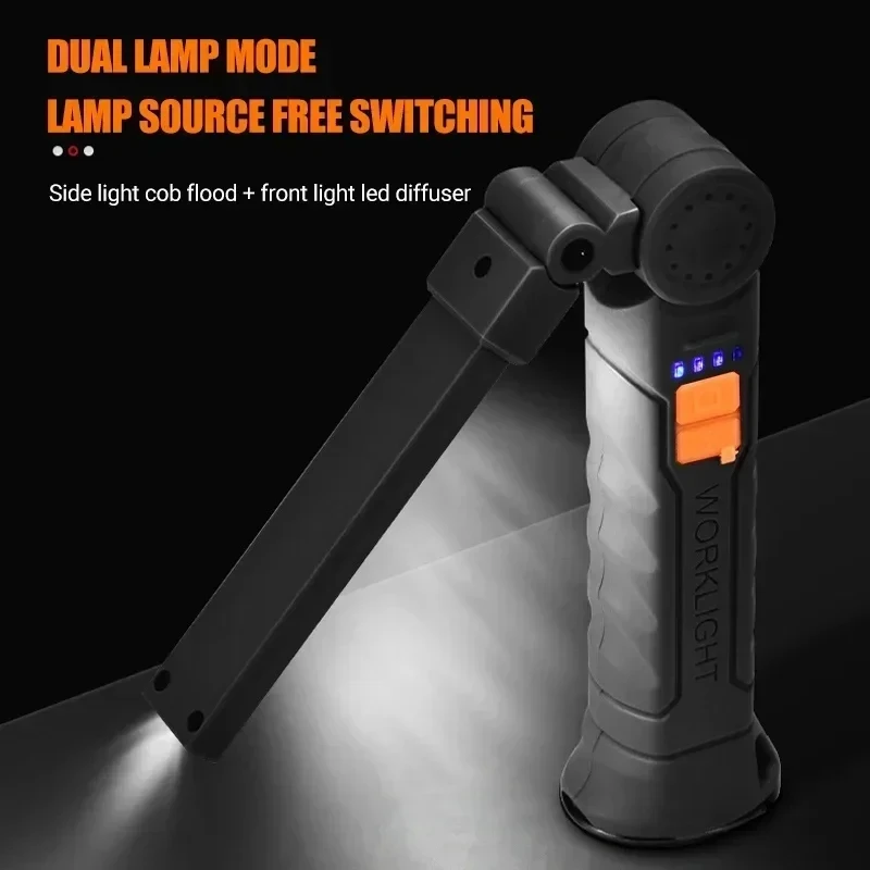 ไฟฉาย LED แบบพกพา COB ชาร์จไฟผ - Outdoor Camping Adventure Lamp บทวิจารณ์และราคา