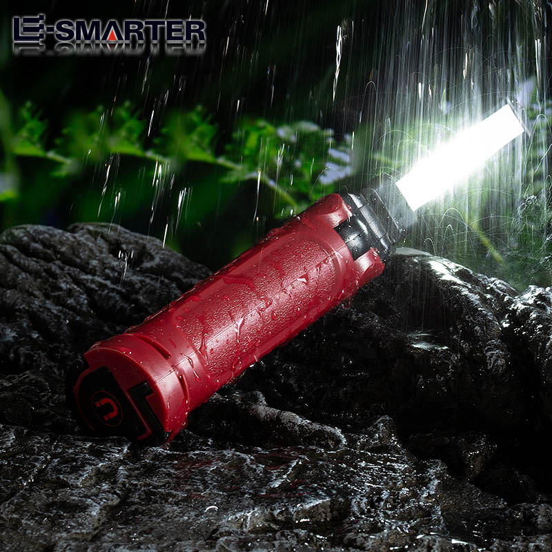 COB LED ไฟทำงานแบบชาร์จไฟได้พั - Outdoor Camping Adventure Lamp บทวิจารณ์และราคา