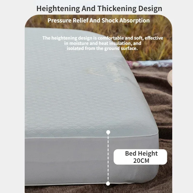 ที่นอนเป่าลมอัตโนมัติสำหรับ 2  - Outdoor Camping Mat บทวิจารณ์และราคา