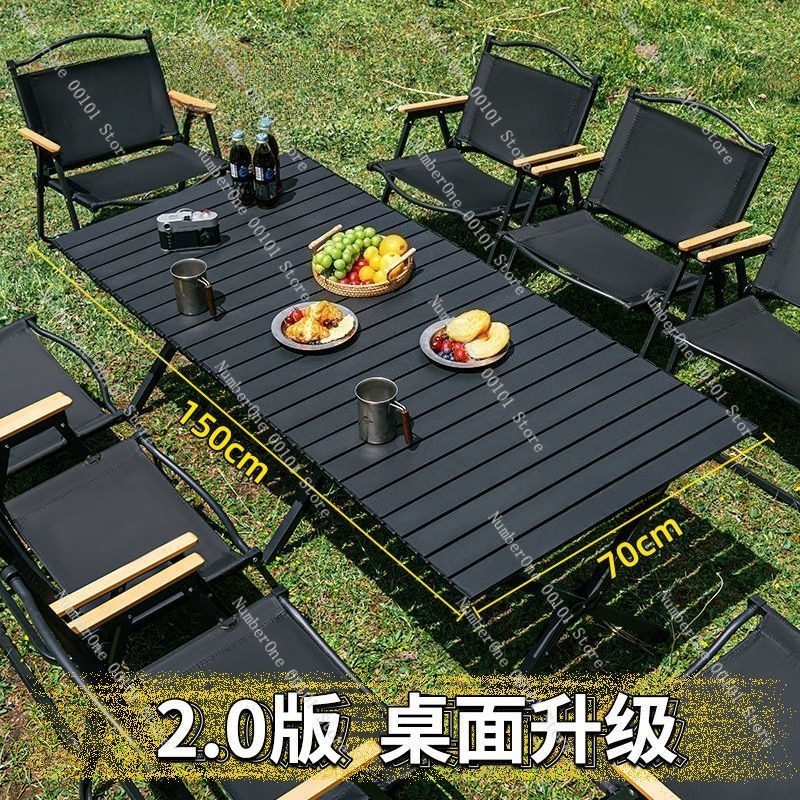 ชุดโต๊ะและเก้าอี้พับได้สำหรับต - Outdoor Camping Chairs Folding บทวิจารณ์และราคา