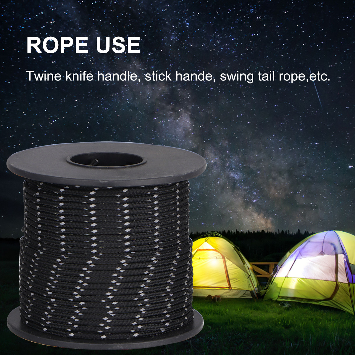 เชือกเต็นท์สะท้อนแสงขนาด 2.1 ม - Outdoor Camping Guy บทวิจารณ์และราคา