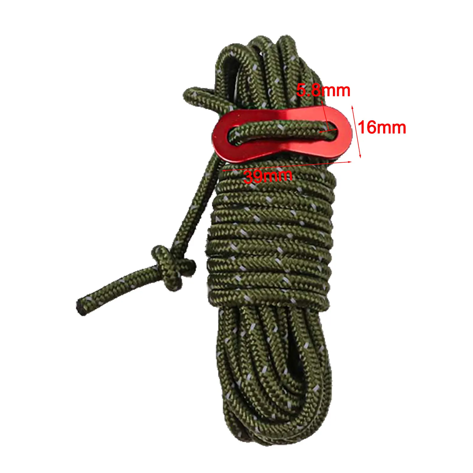 เชือกสะท้อนแสง 4 มม. X 4 ม. เช - Outdoor Camping Guy บทวิจารณ์และราคา