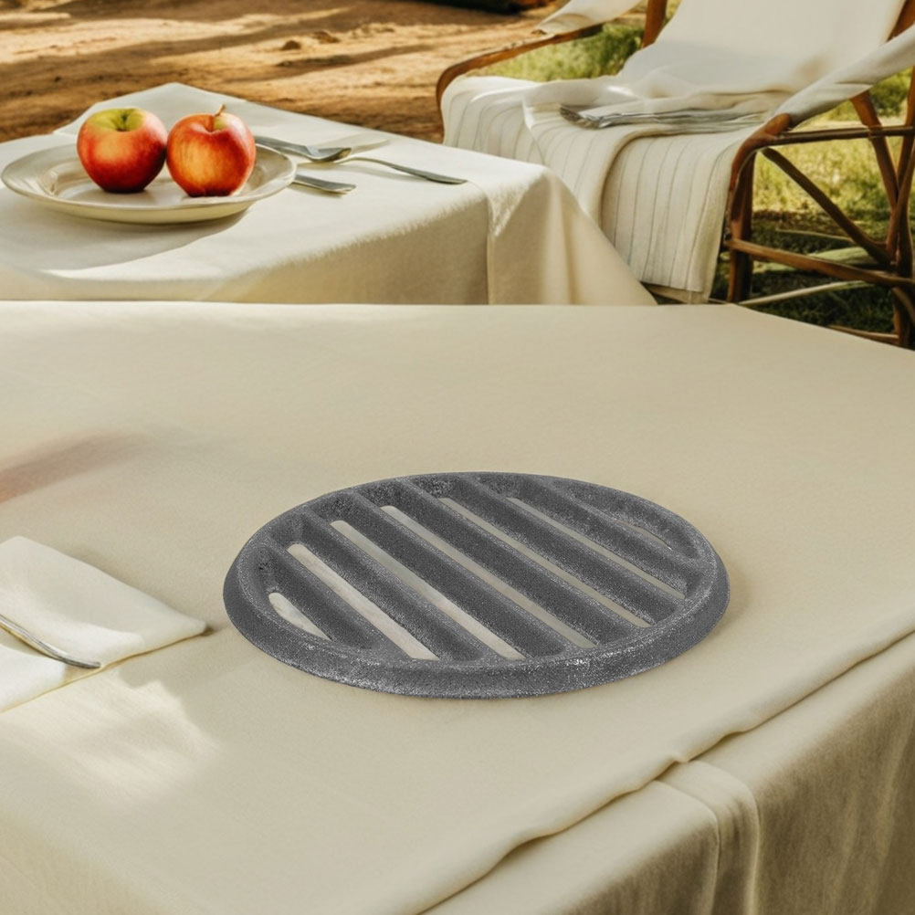 ตะแกรงย่างบาร์บีคิวเหล็กหล่อสำ - Outdoor Camping Fire บทวิจารณ์และราคา