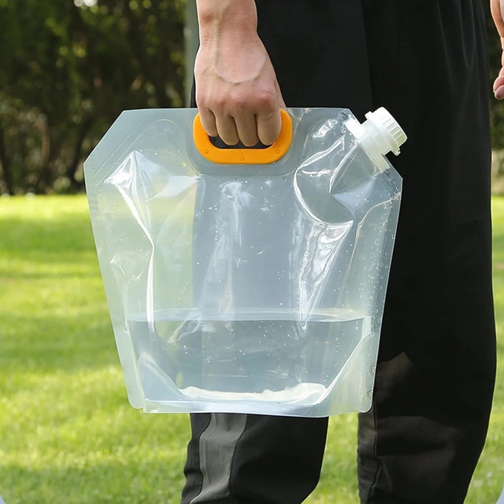 ถุงน้ำแบบพกพาขนาด 5 ลิตร ถังพั - Outdoor Camping Water Jug บทวิจารณ์และราคา
