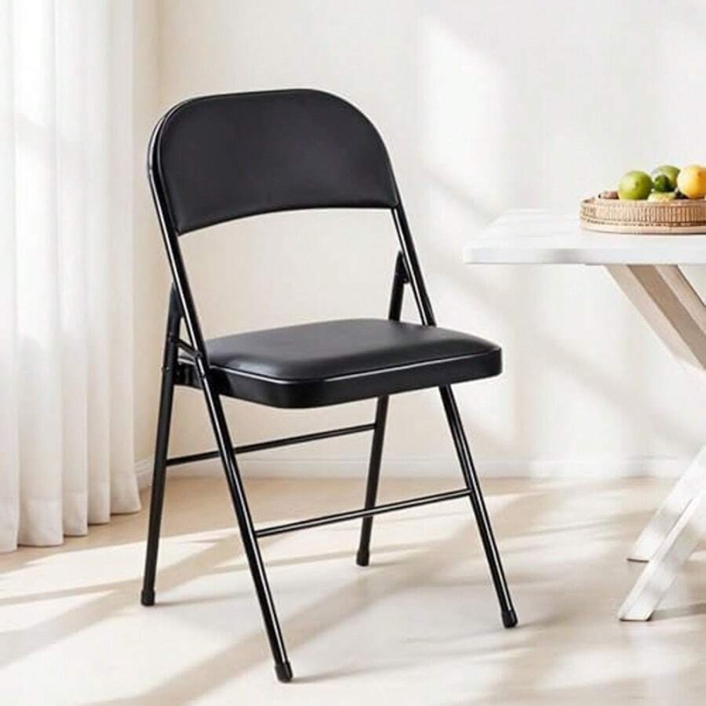 เก้าอี้พับ 4 ตัว พร้อมเบาะหนัง - Outdoor Camping Chairs Folding บทวิจารณ์และราคา