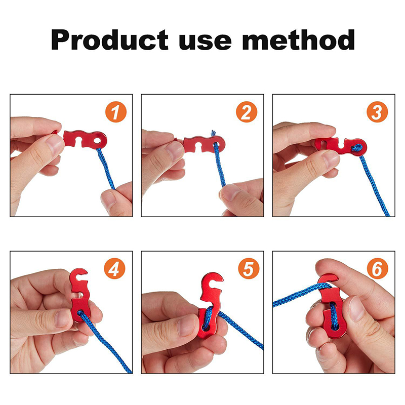 ตัวปรับความตึงสายรัดเต็นท์ อลู - Outdoor Camping Guy บทวิจารณ์และราคา