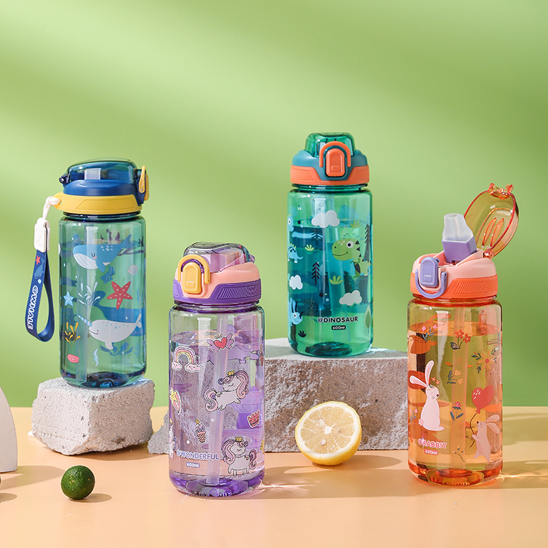 ขวดน้ำการ์ตูนสัตว์ 600 มล. แบบ - Outdoor Camping Water Jug บทวิจารณ์และราคา