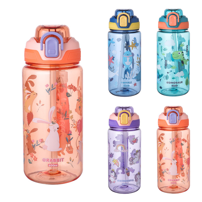 ขวดน้ำการ์ตูนสัตว์ 600 มล. แบบ - Outdoor Camping Water Jug บทวิจารณ์และราคา