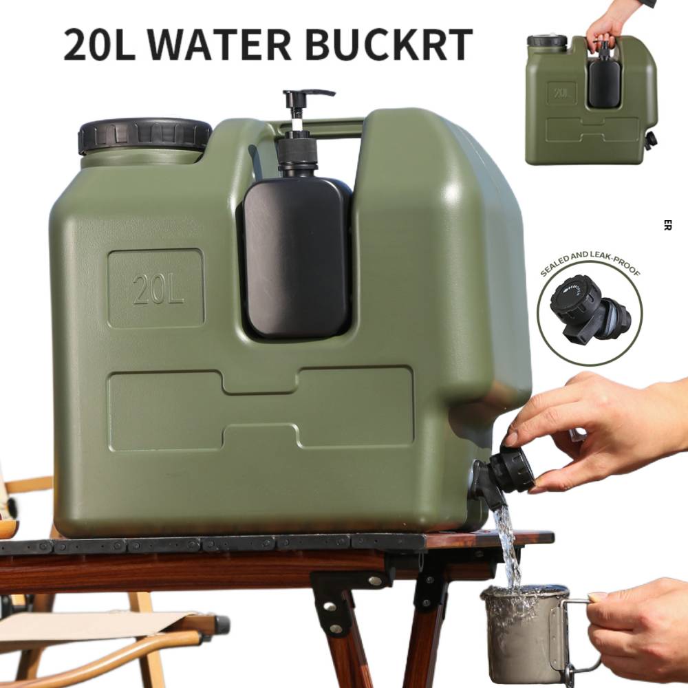 เหยือกน้ำพกพาขนาด 15/20 ลิตร พ - Outdoor Camping Water Jug บทวิจารณ์และราคา