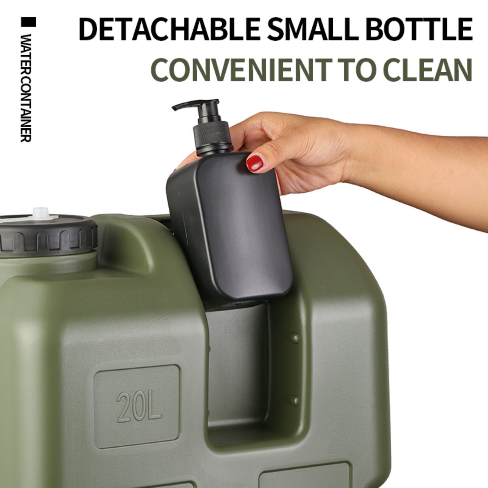 เหยือกน้ำพกพาขนาด 15/20 ลิตร พ - Outdoor Camping Water Jug บทวิจารณ์และราคา