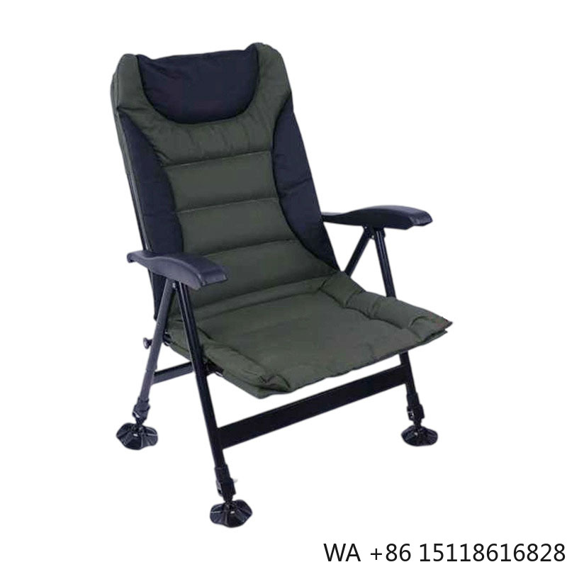 เก้าอี้พับได้แบบพกพา ปรับได้ 5 - Outdoor Camping Chairs Folding บทวิจารณ์และราคา