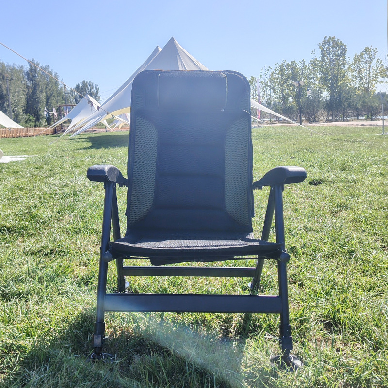 เก้าอี้พับได้แบบพกพา ปรับได้ 5 - Outdoor Camping Chairs Folding บทวิจารณ์และราคา