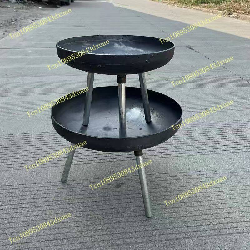 เตาไฟเหล็กหล่อขนาดใหญ่ 80 ซม.  - Outdoor Camping Fire บทวิจารณ์และราคา