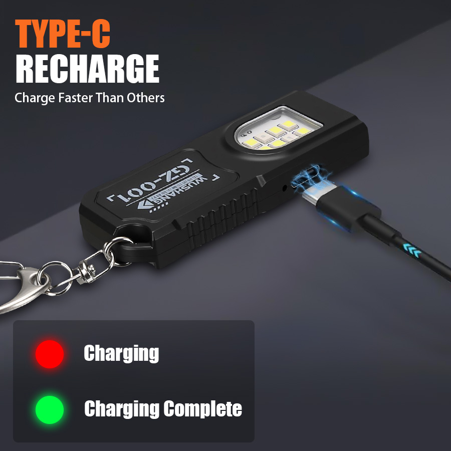 ไฟฉายพวงกุญแจอเนกประสงค์ ชาร์จ - Outdoor Camping Adventure Lamp บทวิจารณ์และราคา