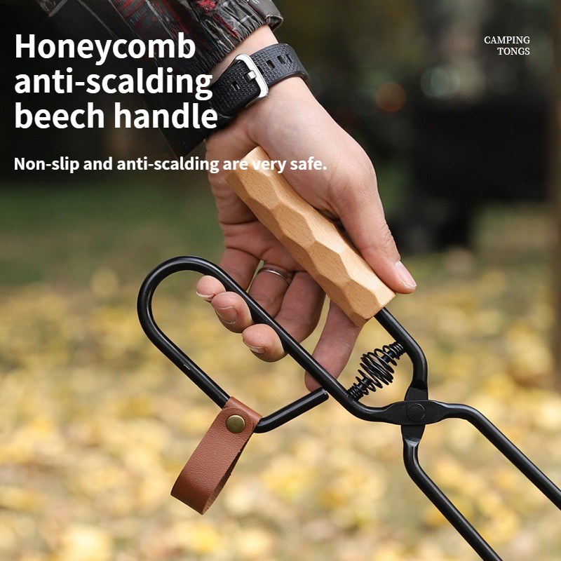 ที่คีบถ่านบาร์บีคิวโลหะสำหรับใ - Outdoor Camping Fire บทวิจารณ์และราคา