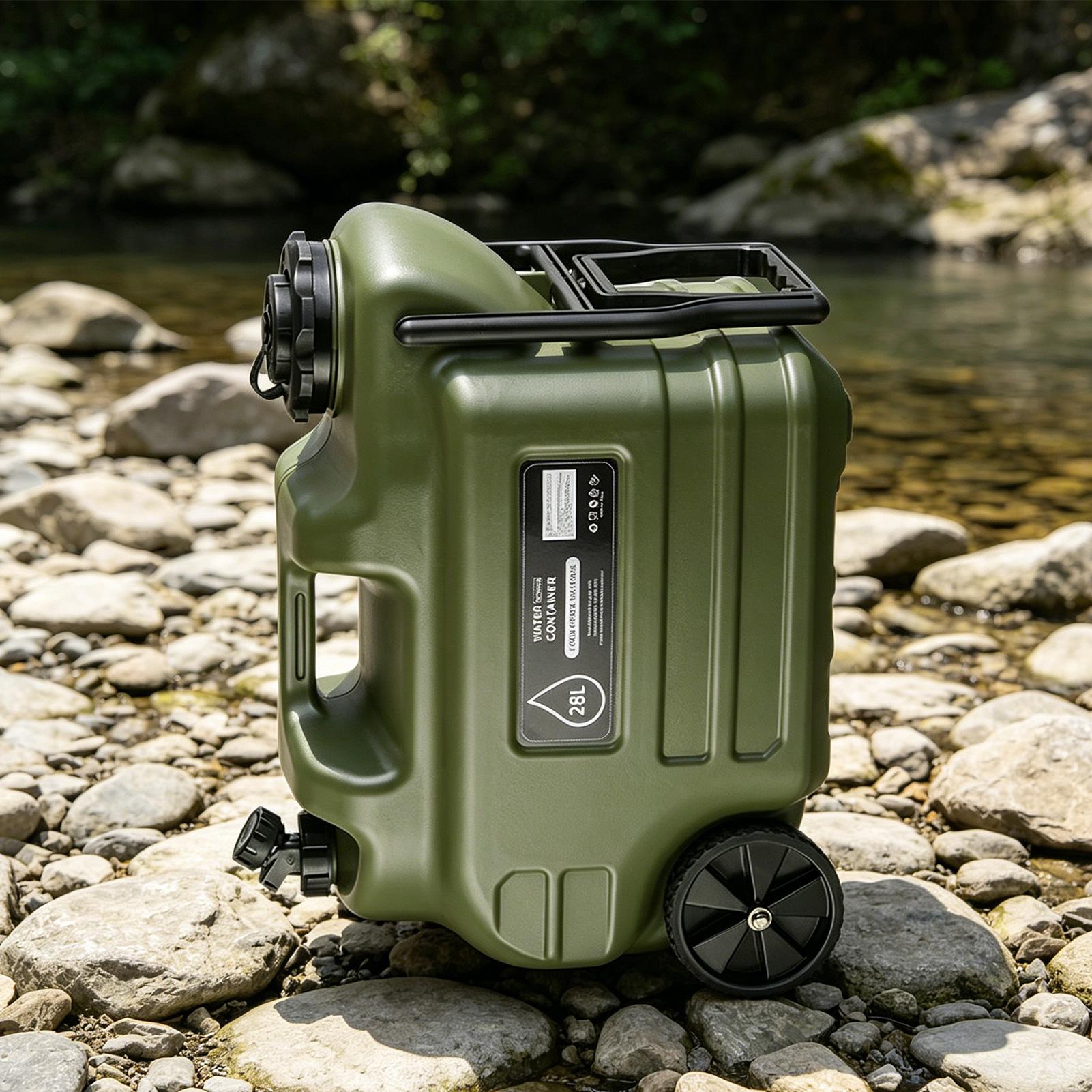 ภาชนะบรรจุน้ำสำหรับตั้งแคมป์ขน - Outdoor Camping Water Jug บทวิจารณ์และราคา