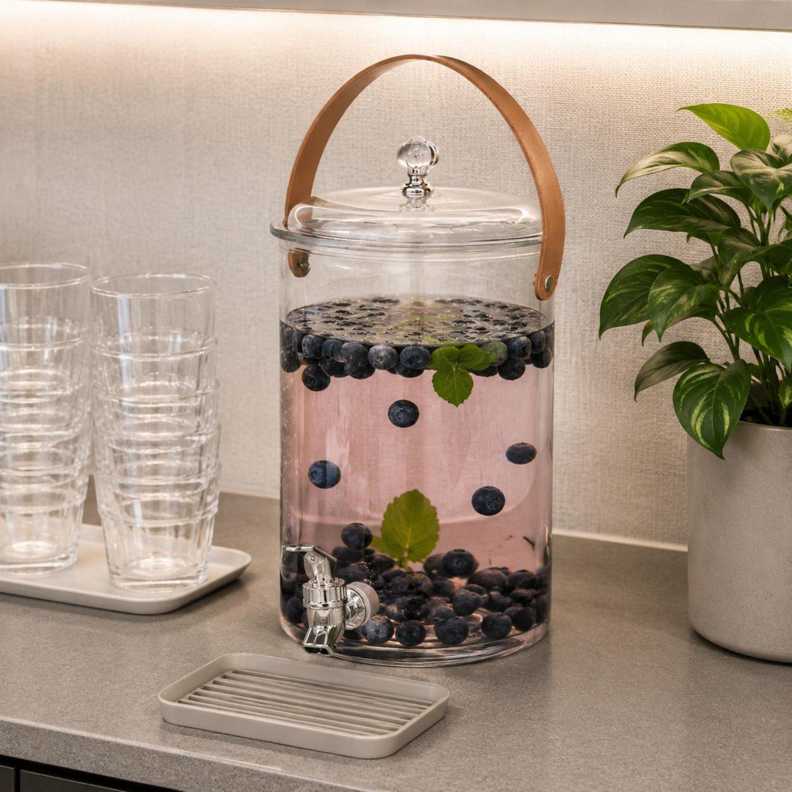 เหยือกจ่ายเครื่องดื่มพร้อมฝาปิ - Outdoor Camping Water Jug บทวิจารณ์และราคา