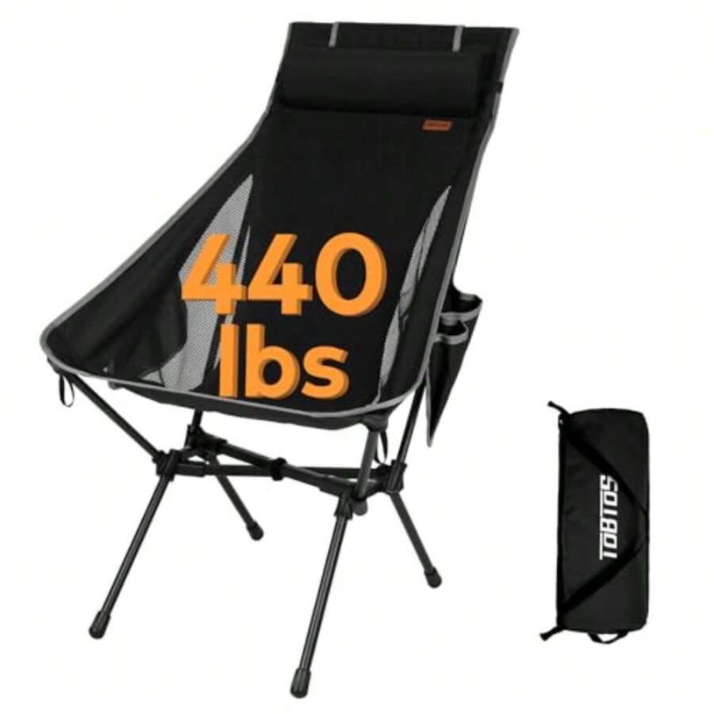 เก้าอี้พับน้ำหนักเบาพิเศษพร้อม - Outdoor Camping High Chair บทวิจารณ์และราคา