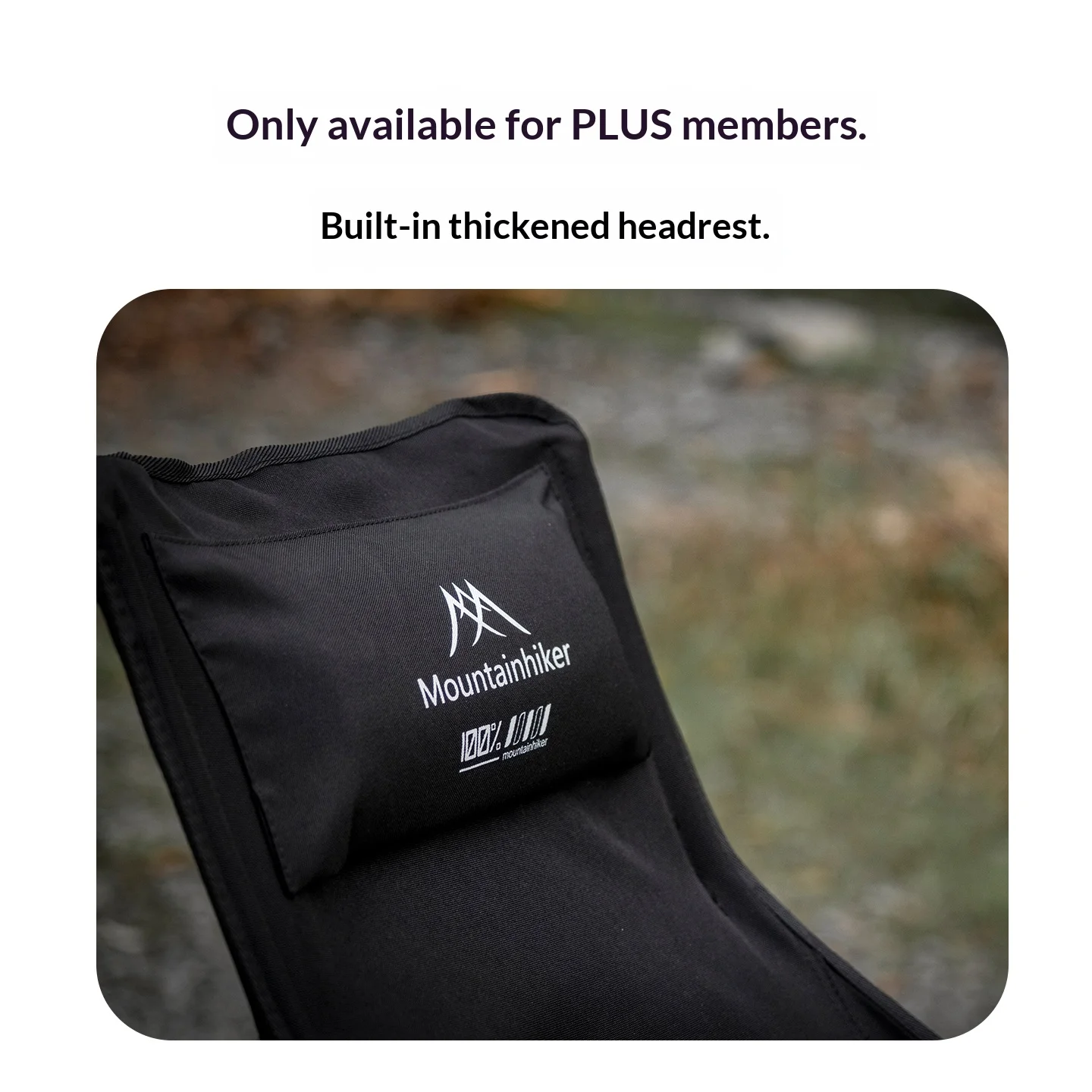 เก้าอี้พับได้แบบพกพา Mountainh - Outdoor Camping High Chair บทวิจารณ์และราคา