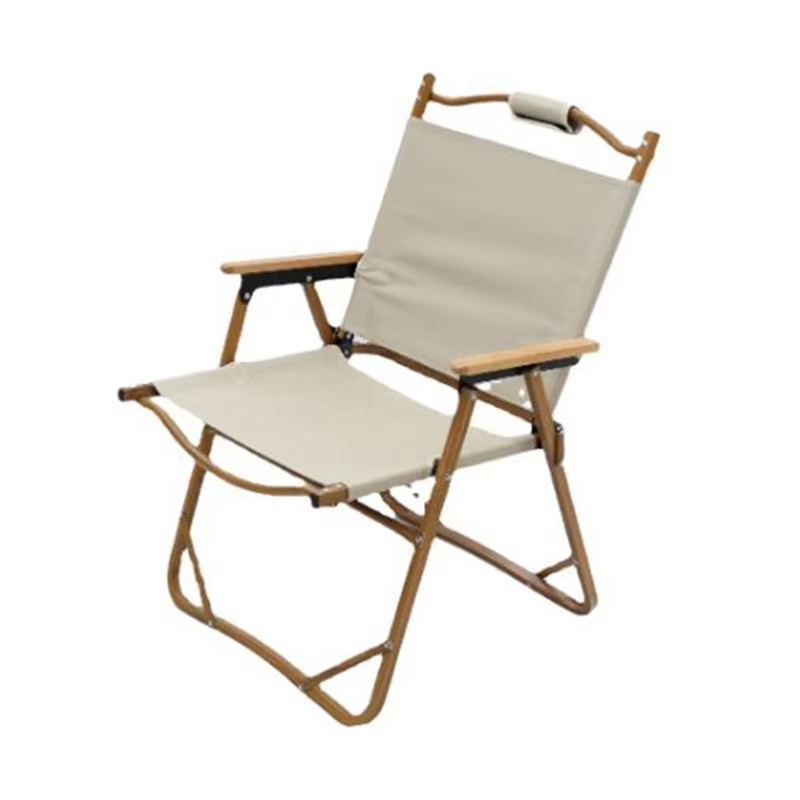 เก้าอี้พับพกพาคุณภาพสูงสำหรับต - Outdoor Camping High Chair บทวิจารณ์และราคา