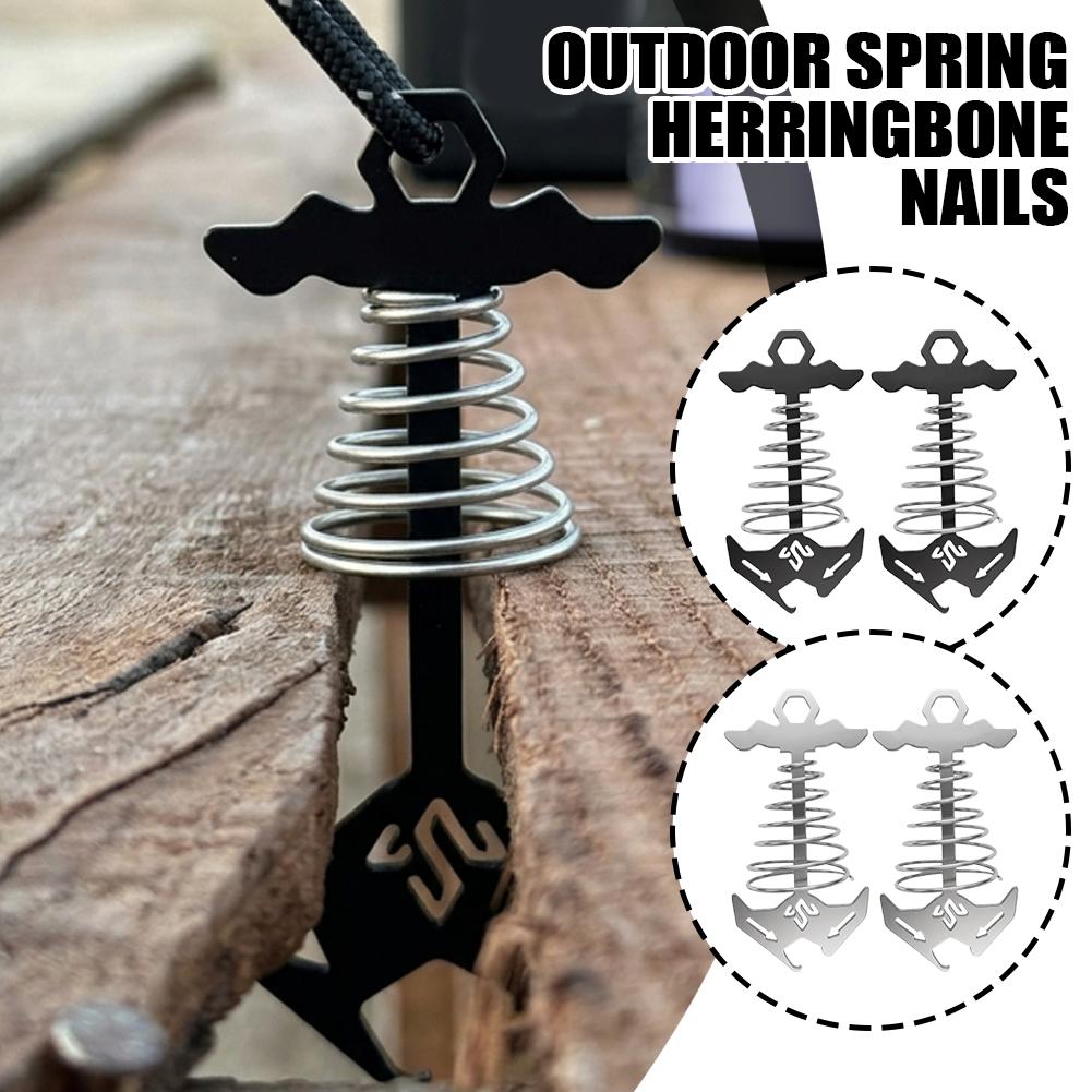 สมอเรือแบบสปริง CLS พร้อมสายรั - Outdoor Camping Guy บทวิจารณ์และราคา