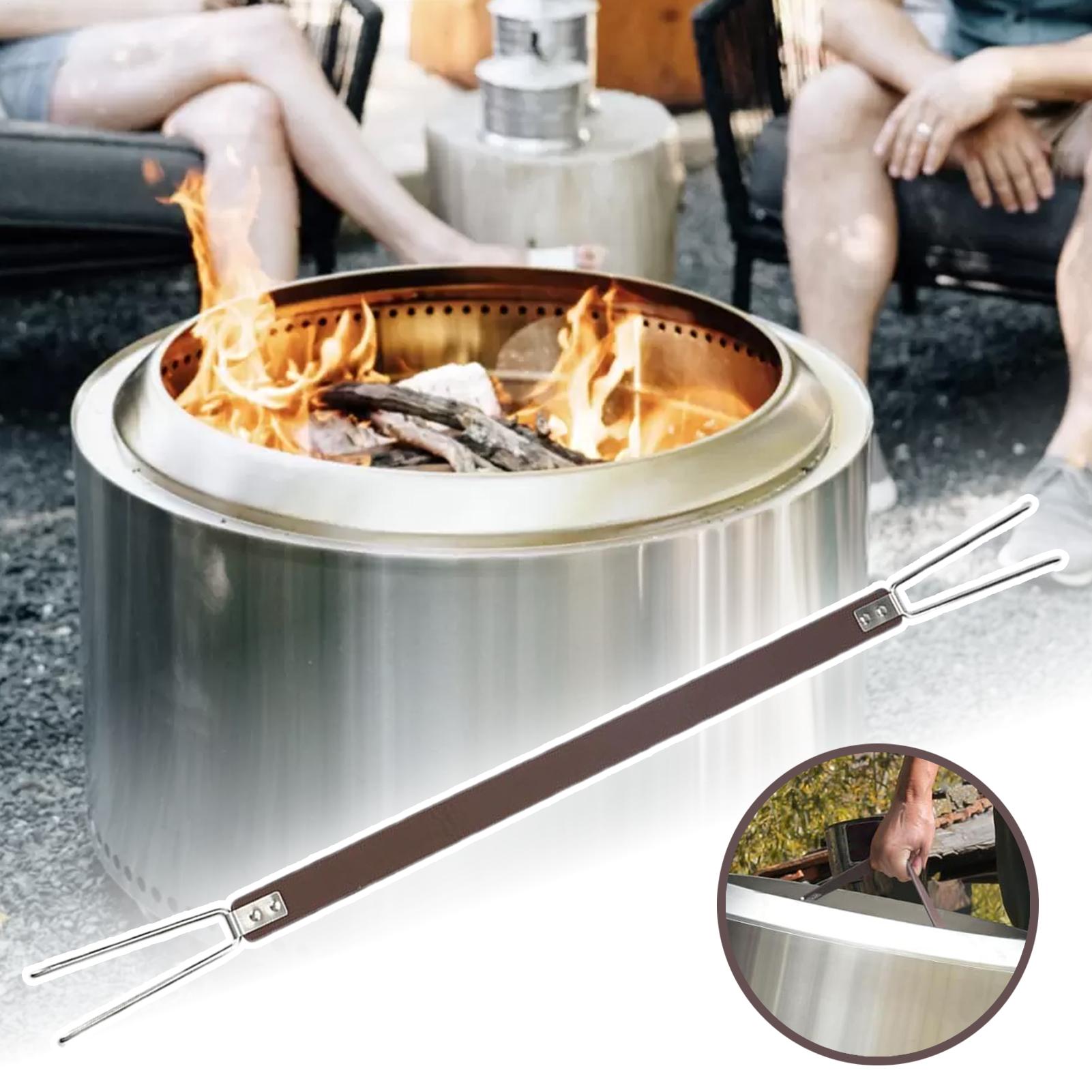 ที่จับสำหรับฝาเตาผิง เครื่องมื - Outdoor Camping Fire บทวิจารณ์และราคา