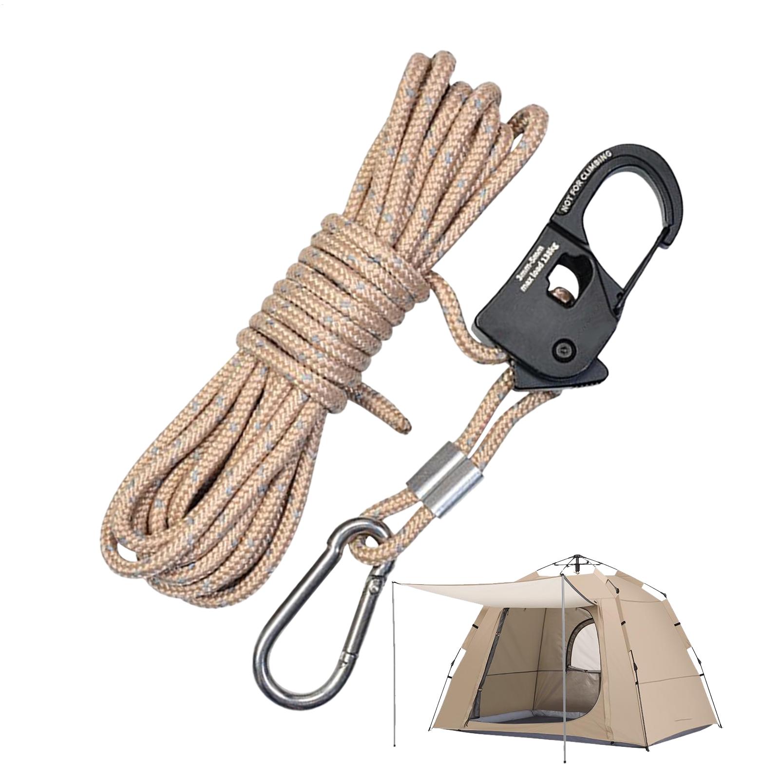 เชือกไนลอนสะท้อนแสงสำหรับตั้งแ - Outdoor Camping Guy บทวิจารณ์และราคา